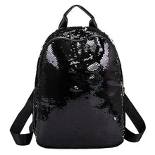 Load image into Gallery viewer, Women Black School Bag